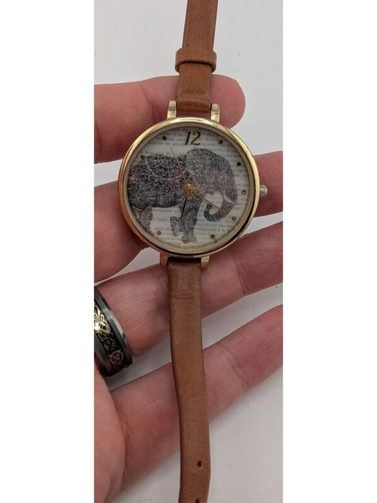 Accessories - Vintage-Inspired Bohemian Elephant Watch
